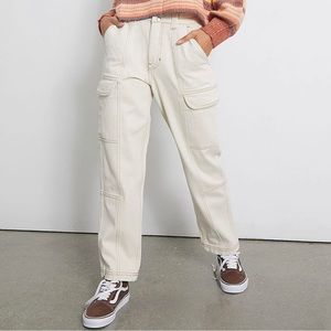 PACSUN bone color cargo pants
